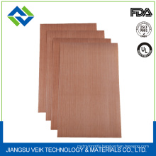 0.65mm thickness white/brown easy clean ptfe glass fabric used in electronic industry